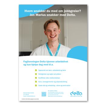 Plakat Høstkampanje 2025 - Jan Marius - Bokmål