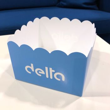 Delta kurver, 8 små og 2 store pr. pakke