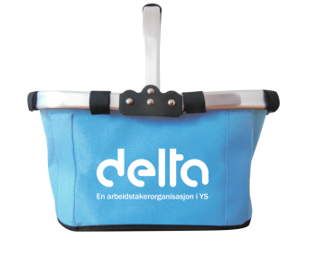 Delta Sammenleggbar handlekurv 